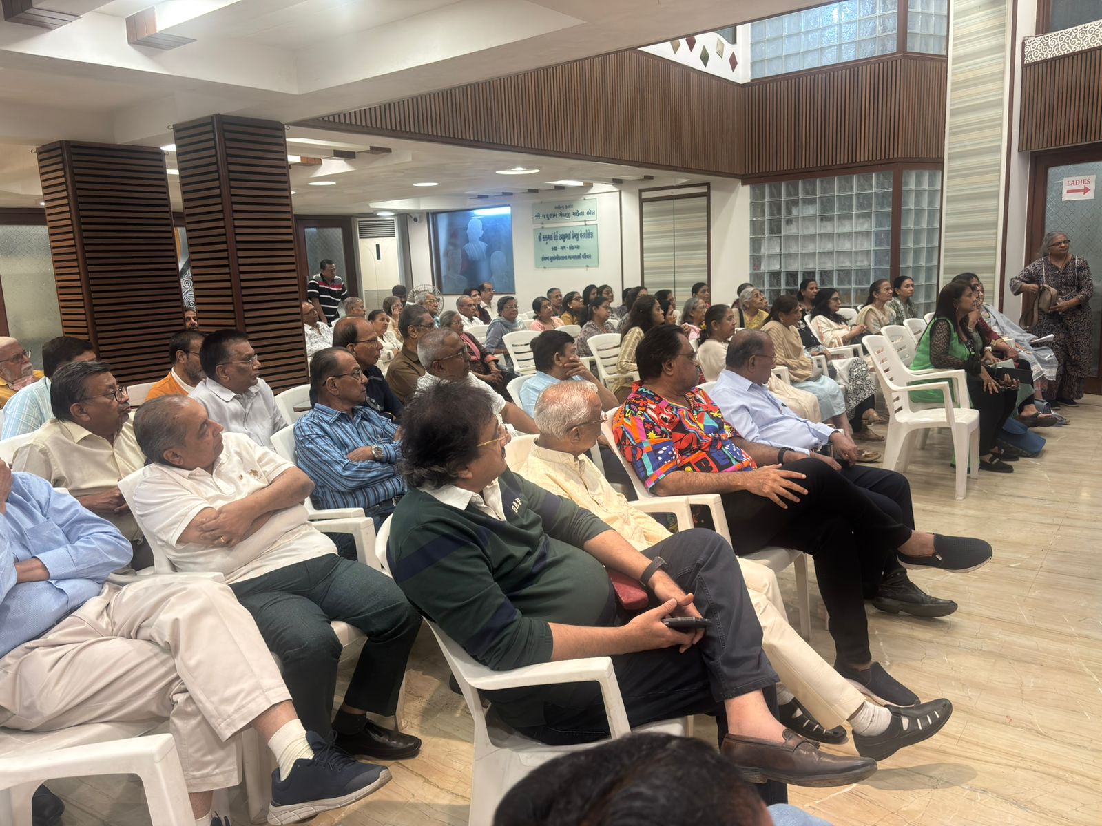 Stroke awareness lecture at Lions Club Bombay by Brainline